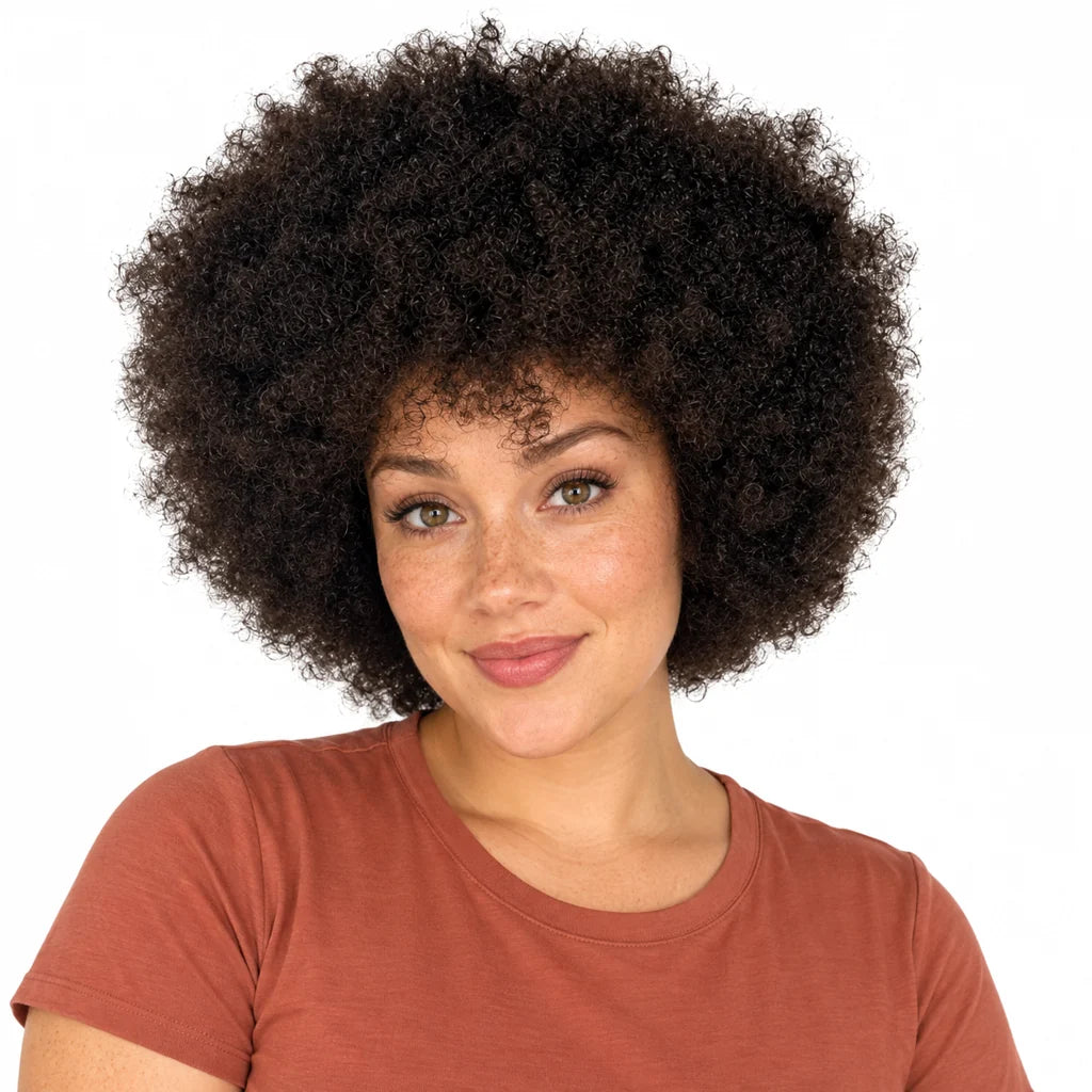 Short Afro Curly Wig