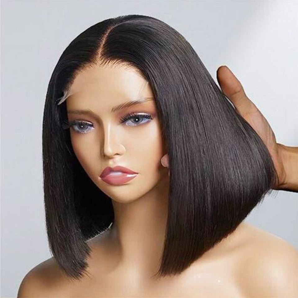 10" Bone Straight Bob Wig - 4x4 Lace - WigWonders