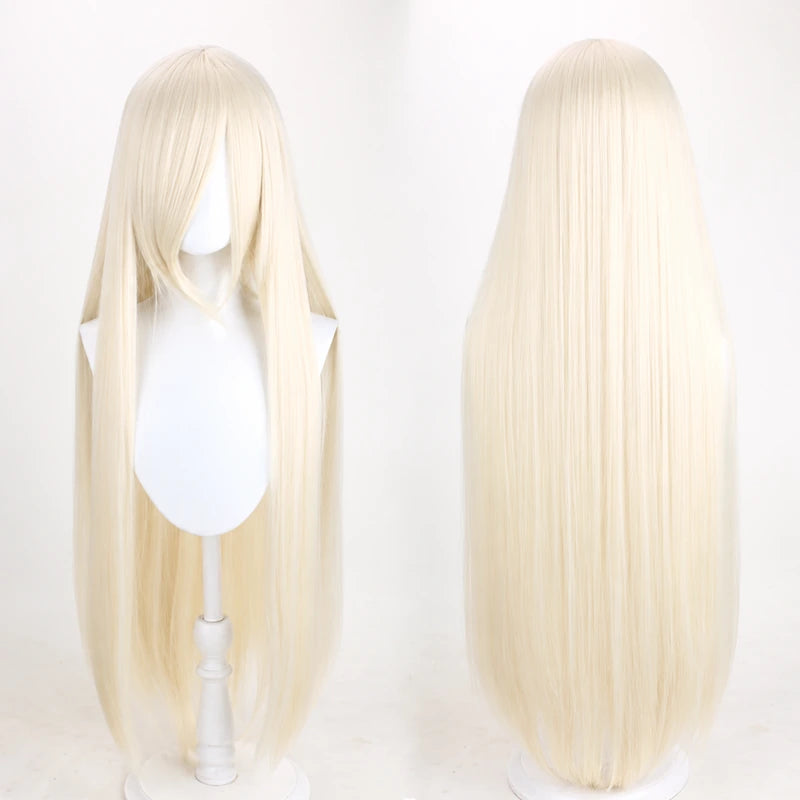 100cm Long Straight Cosplay Wig