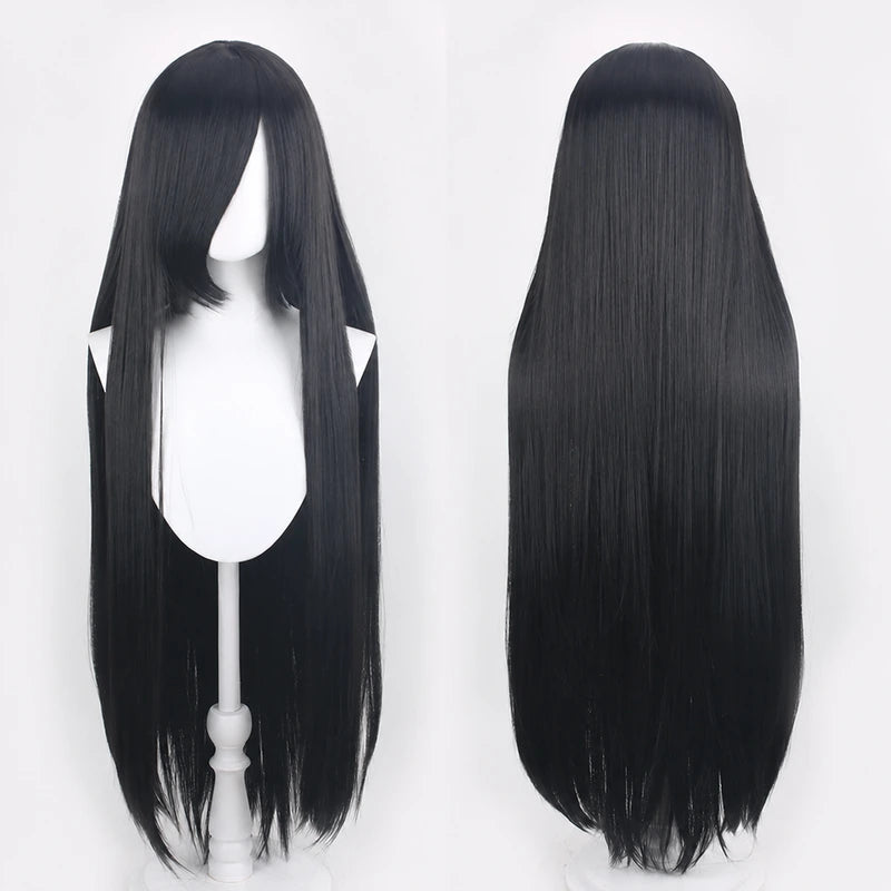 100cm Long Straight Cosplay Wig