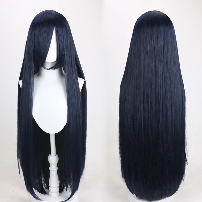 100cm Long Straight Cosplay Wig