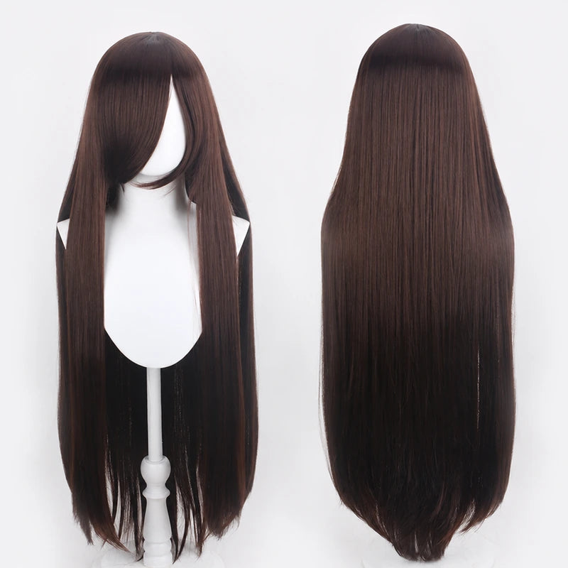 100cm Long Straight Cosplay Wig