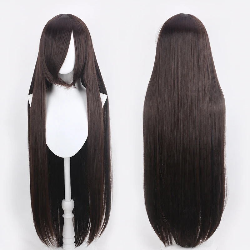 100cm Long Straight Cosplay Wig
