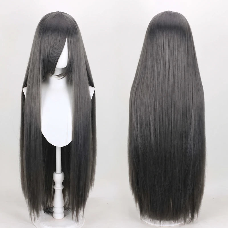 100cm Long Straight Cosplay Wig
