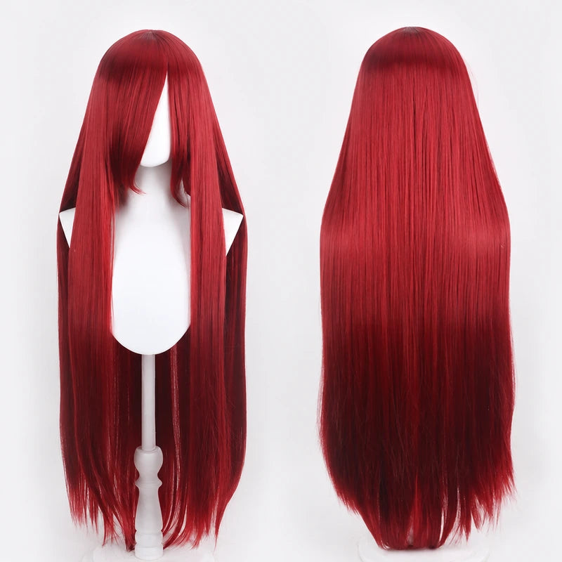 100cm Long Straight Cosplay Wig