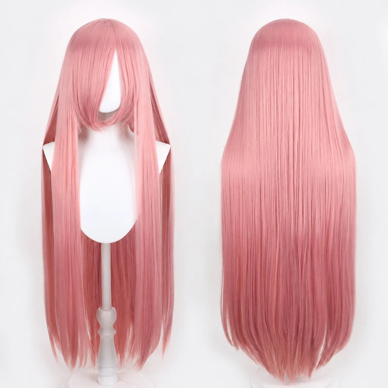 100cm Long Straight Cosplay Wig