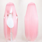 100cm Long Straight Cosplay Wig