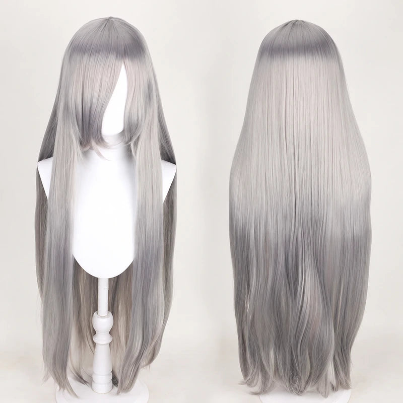 100cm Long Straight Cosplay Wig