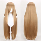 100cm Long Straight Cosplay Wig