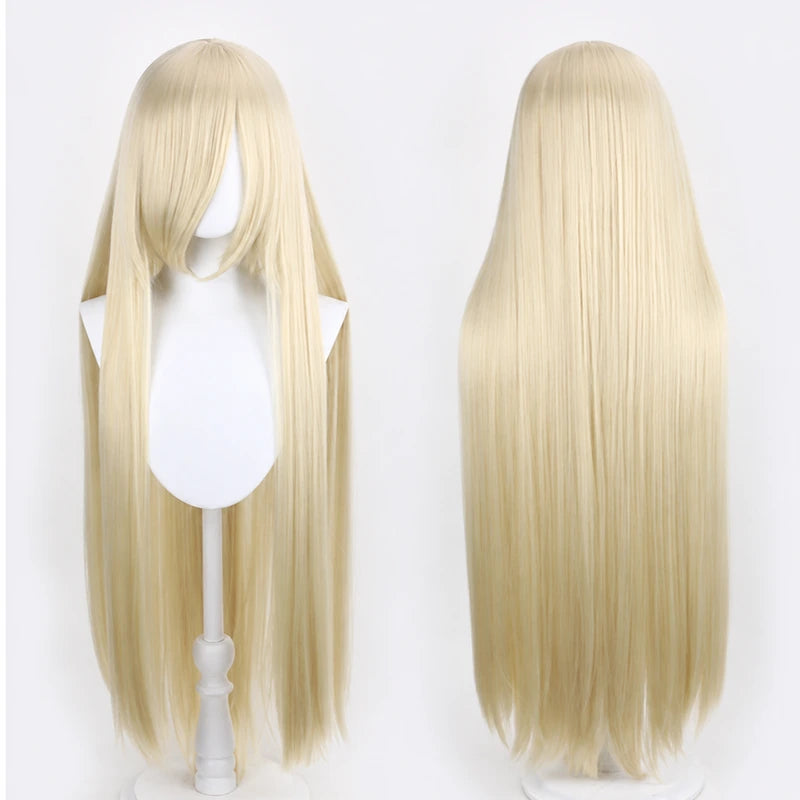 100cm Long Straight Cosplay Wig