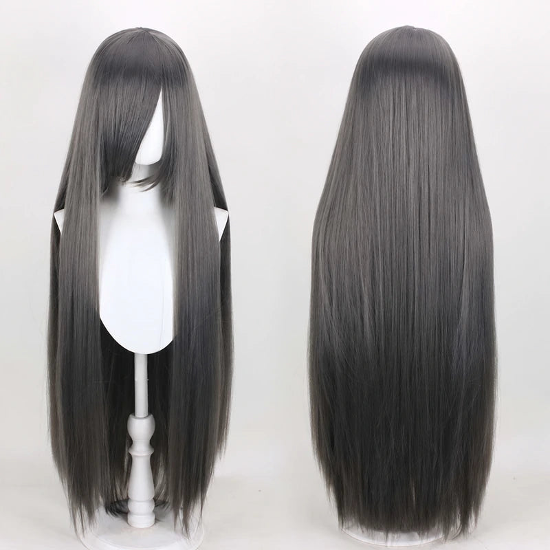 100cm Long Straight Cosplay Wig