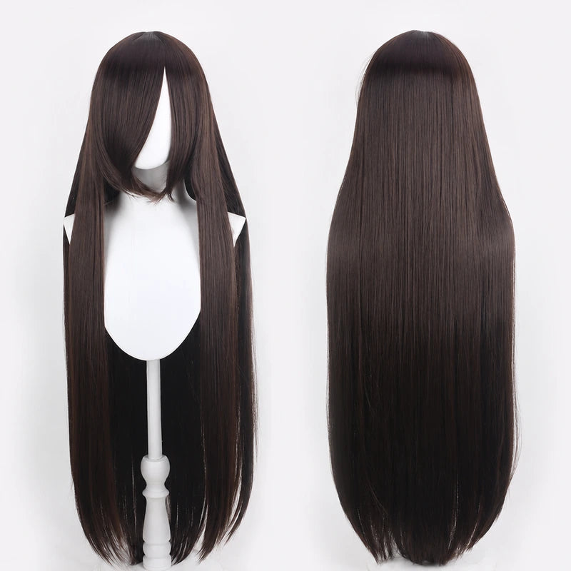 100cm Long Straight Cosplay Wig