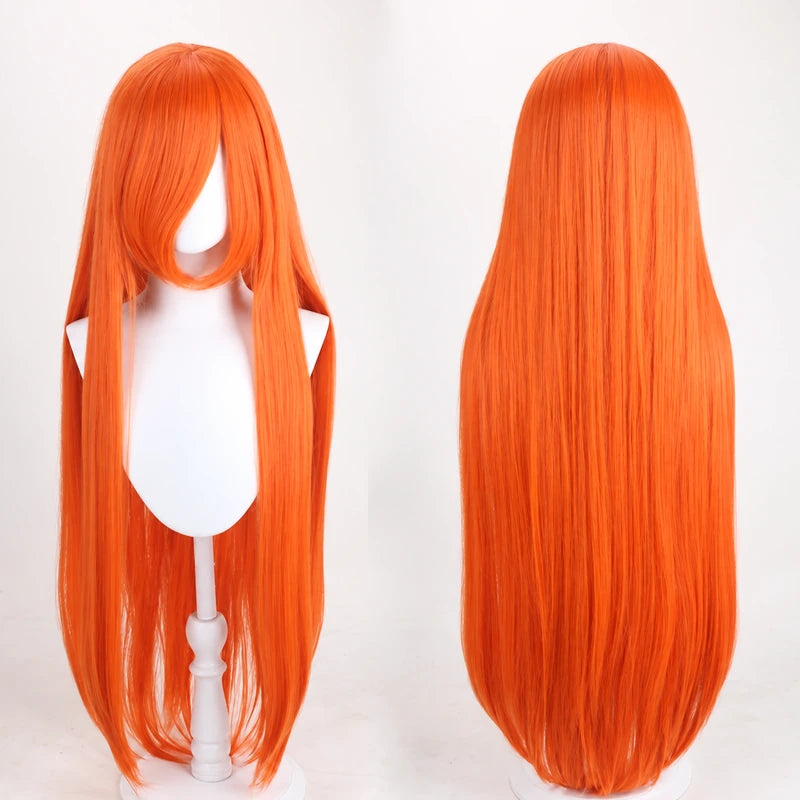 100cm Long Straight Cosplay Wig
