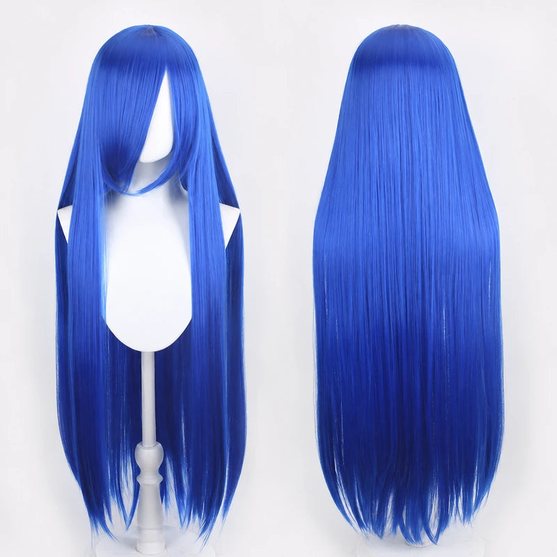 100cm Long Straight Cosplay Wig