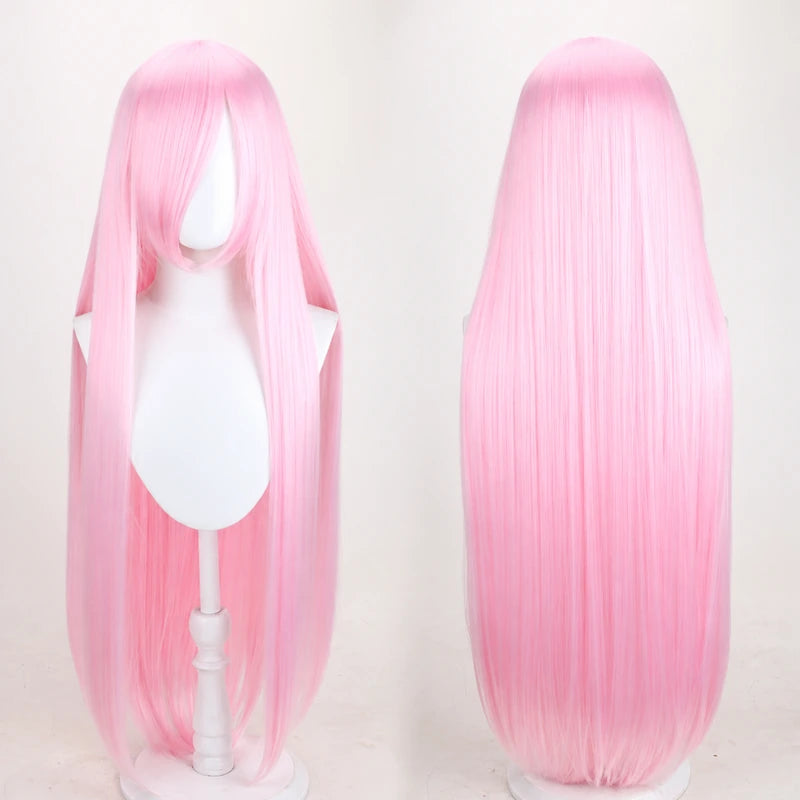 100cm Long Straight Cosplay Wig