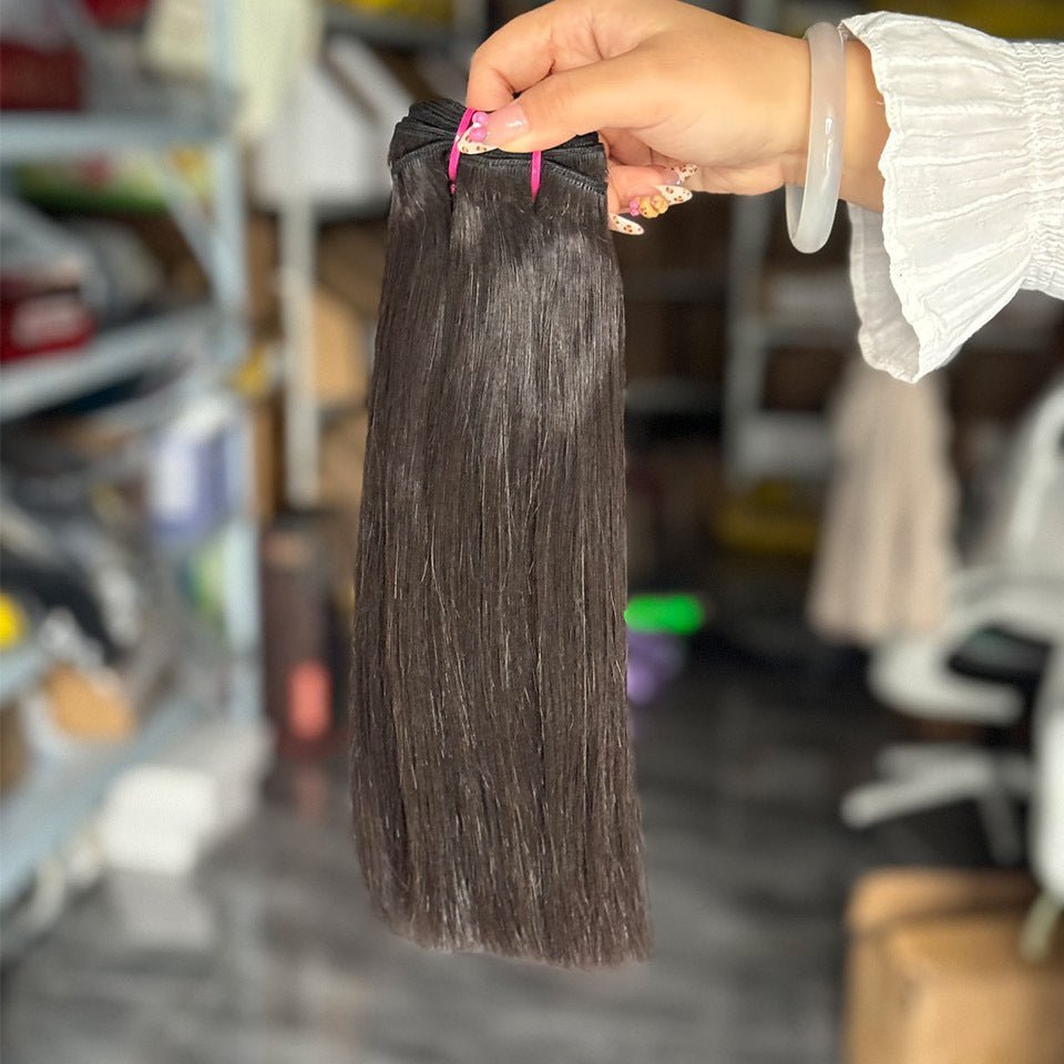 12A Double-Drawn Bone Straight Bundles - WigWonders