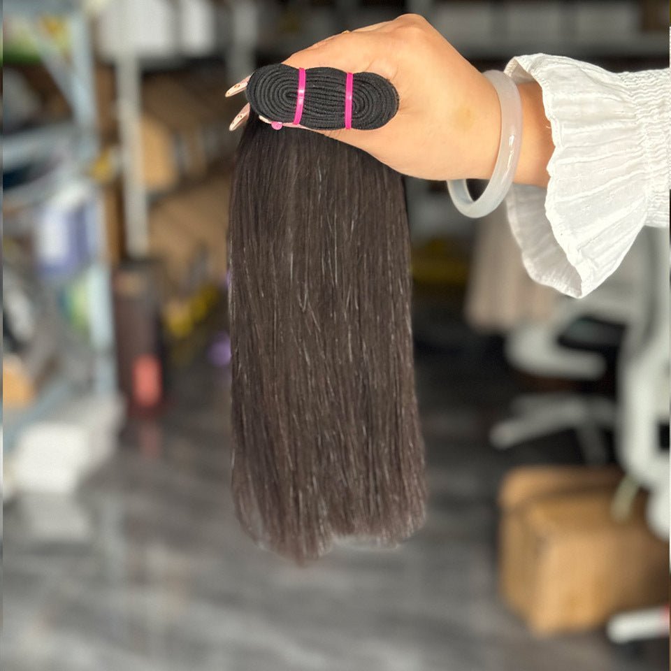 12A Double-Drawn Bone Straight Bundles - WigWonders