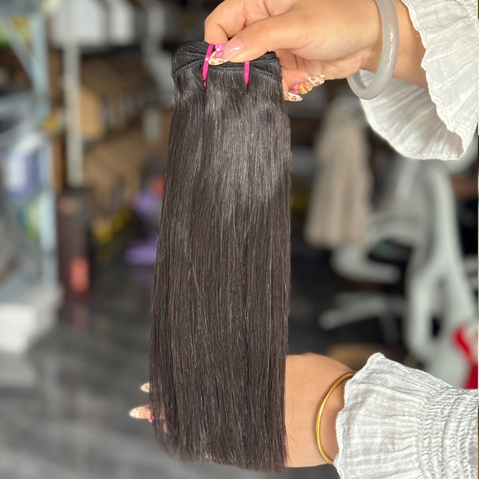 12A Double-Drawn Bone Straight Bundles - WigWonders