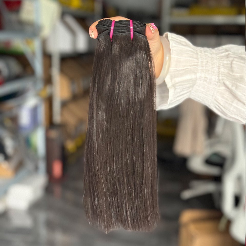 12A Double-Drawn Bone Straight Bundles - WigWonders