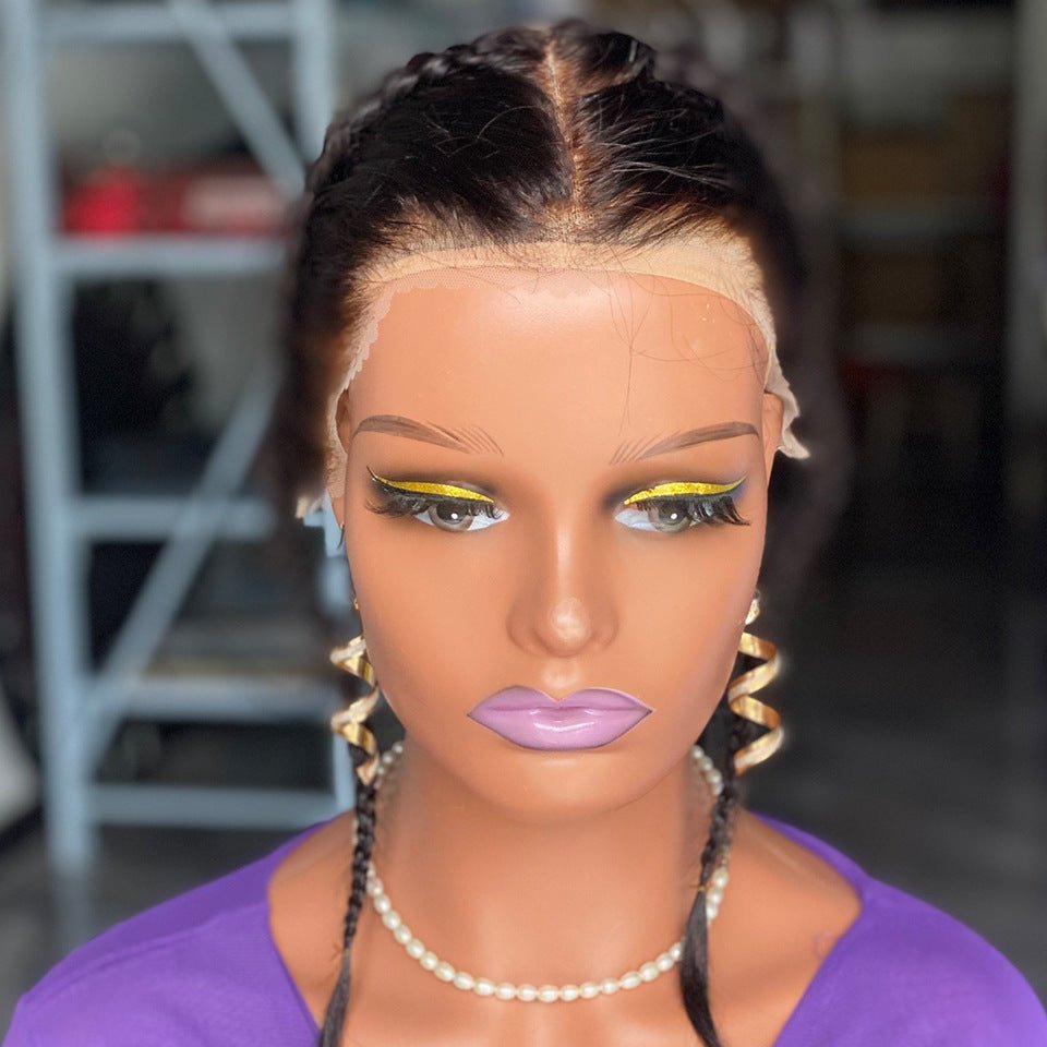 13x4 Bleached Knot Lace Frontal Braid Closure - WigWonders