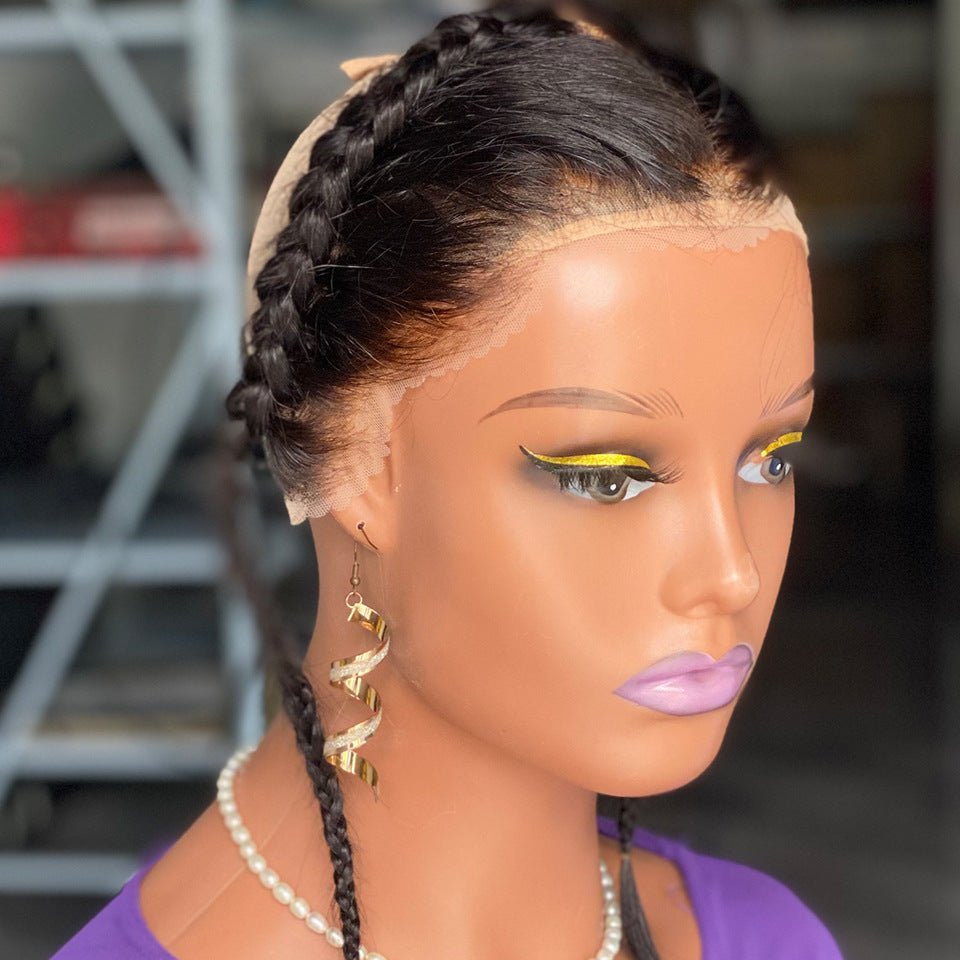 13x4 Bleached Knot Lace Frontal Braid Closure - WigWonders