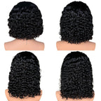 13x4 Bobo Human Hair Wig – 10A 150% Water Wave - WigWonders