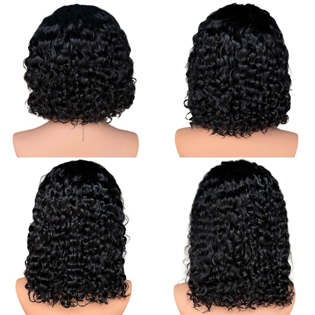 13x4 Bobo Human Hair Wig – 10A 150% Water Wave - WigWonders