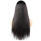 13x4 HD Lace Slick Back Straight Human Hair Wig - WigWonders