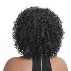 15in Synthetic Voluminous Curly Wig – Mid-Long Puff Curls - WigWonders