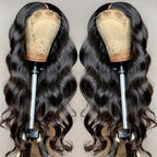 200% Density Glueless Human Hair Wig 5x5 HD Lace Closure Body Wave Pre Plucked - WigWonders