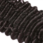 4x4 Lace Closure deep wave Human Hair Lace Closure - WigWonders