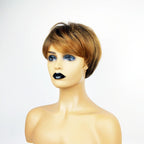 6in Synthetic Short Bob Wig - Brown - WigWonders