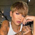 6in Synthetic Short Bob Wig - Brown - WigWonders