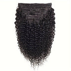 9A Afro Kinky Curly Clip-In Hair Extensions - 8 Piece Set - WigWonders