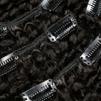 9A Afro Kinky Curly Clip-In Hair Extensions - 8 Piece Set - WigWonders