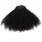 9A Afro Kinky Curly Clip-In Hair Extensions - 8 Piece Set - WigWonders