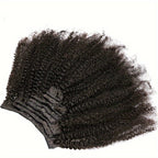 9A Afro Kinky Curly Clip-In Hair Extensions - 8 Piece Set - WigWonders