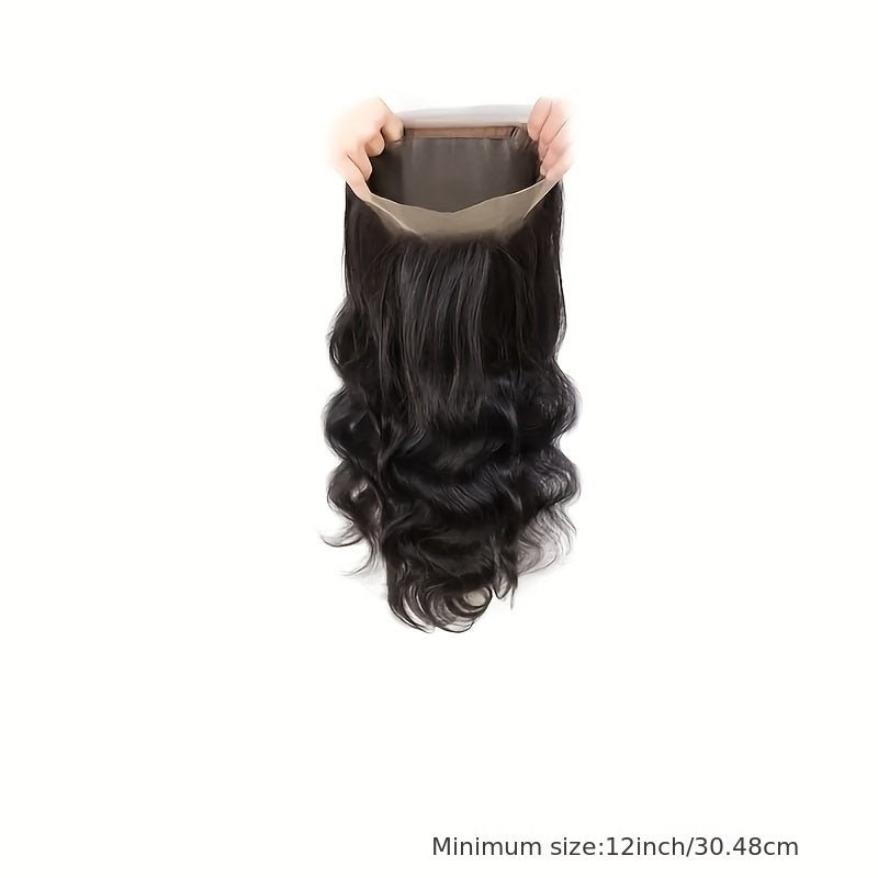 Body Wave 360 Lace Wig with Bangs - Remy Human Hair - WigWonders