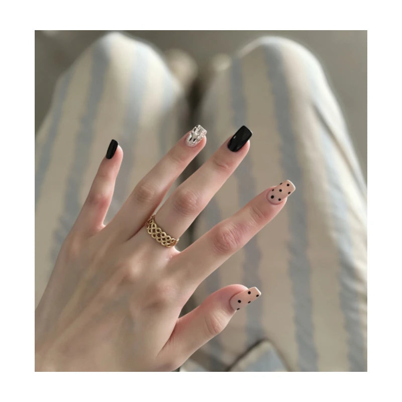 Cat Eye Press-On Nails, 42 Designs