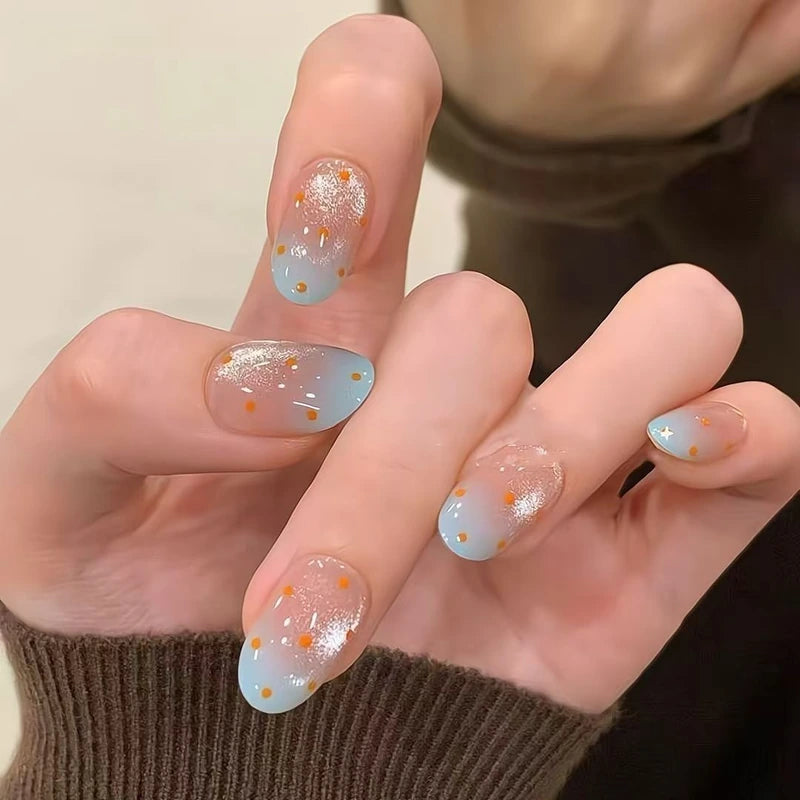 Cat Eye Press-On Nails, 42 Designs