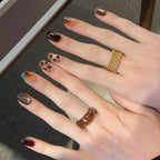 Cat Eye Press-On Nails, 42 Designs