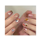 Cat Eye Press-On Nails, 42 Designs