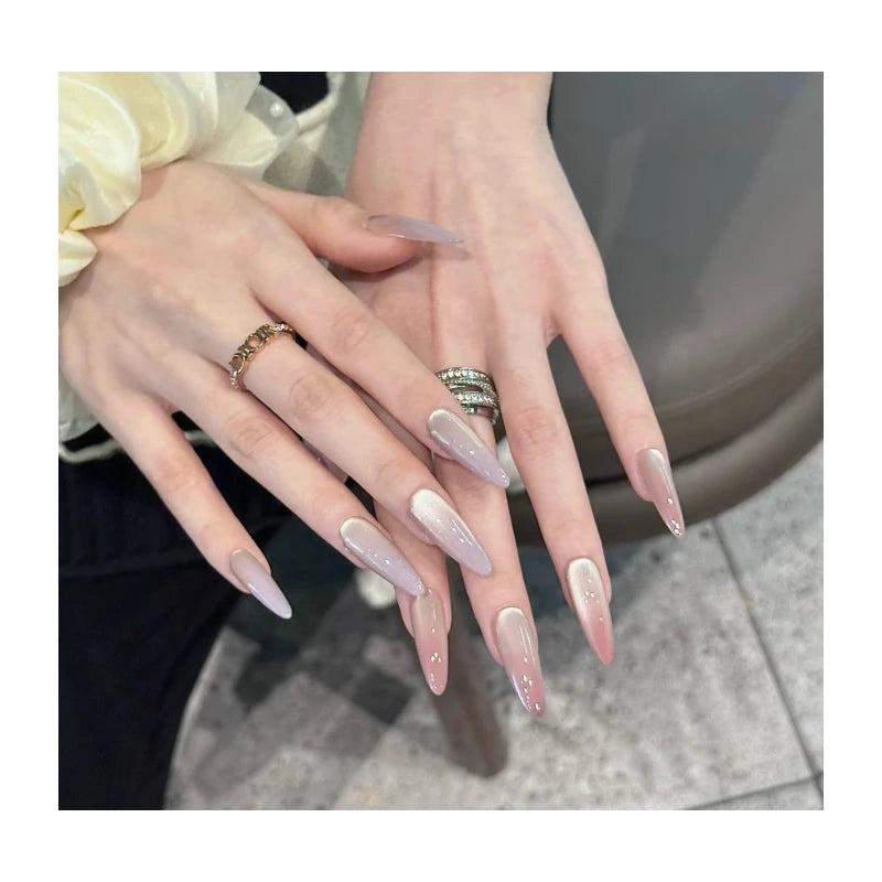 Cat Eye Press-On Nails, 42 Designs