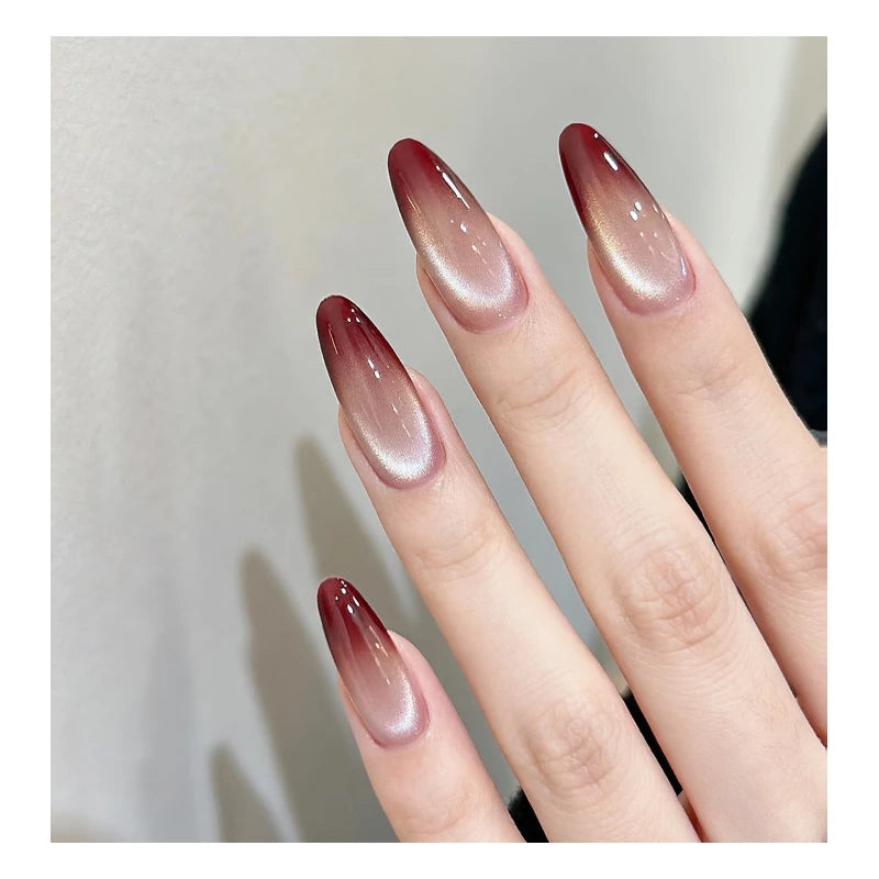 Cat Eye Press-On Nails, 42 Designs