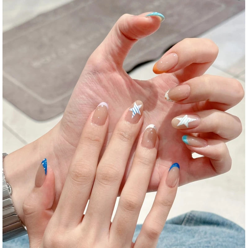 Cat Eye Press-On Nails, 42 Designs