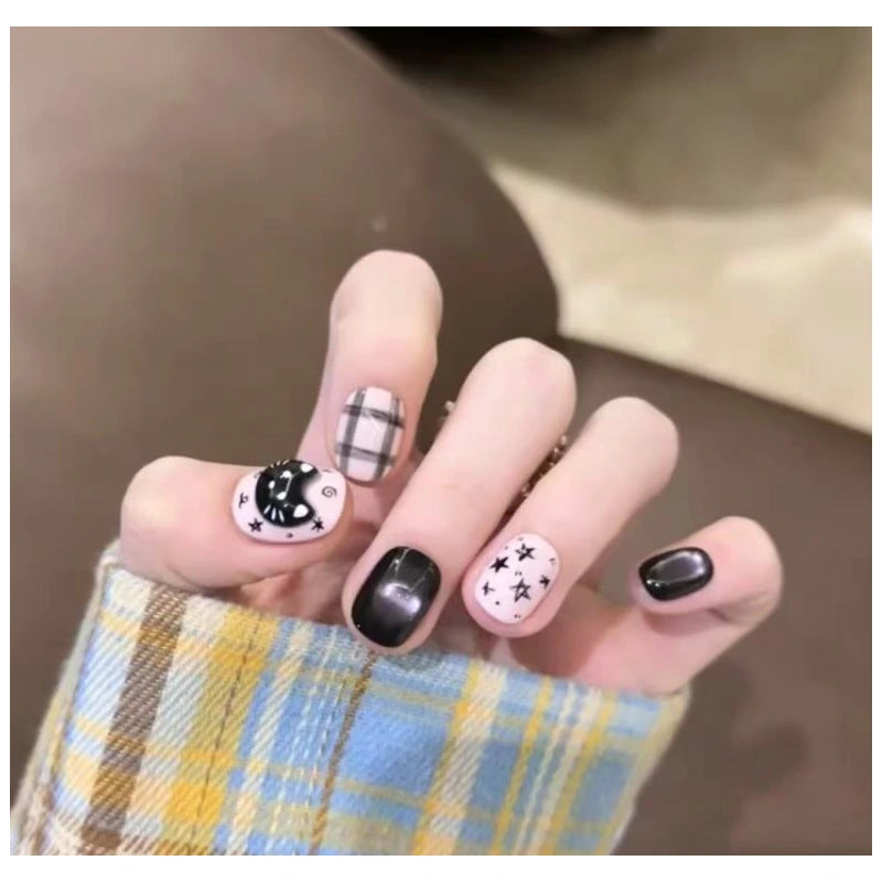 Cat Eye Press-On Nails, 42 Designs