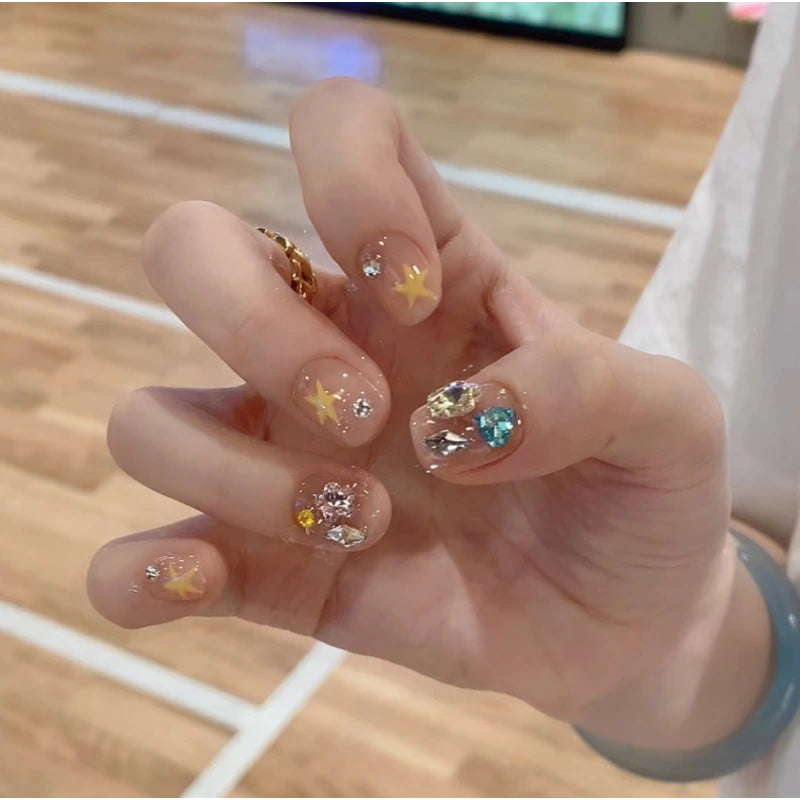 Cat Eye Press-On Nails, 42 Designs