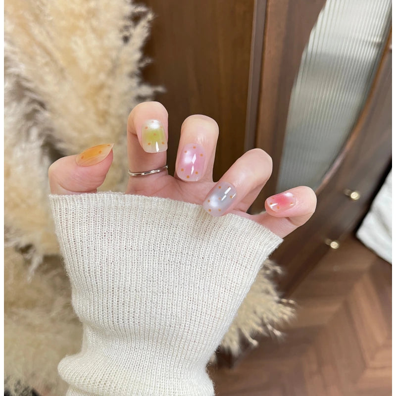 Cat Eye Press-On Nails, 42 Designs
