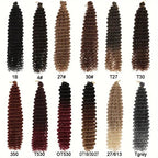 Deep Wave Crochet Hair - 18"/22"/24"/26"/30" - WigWonders