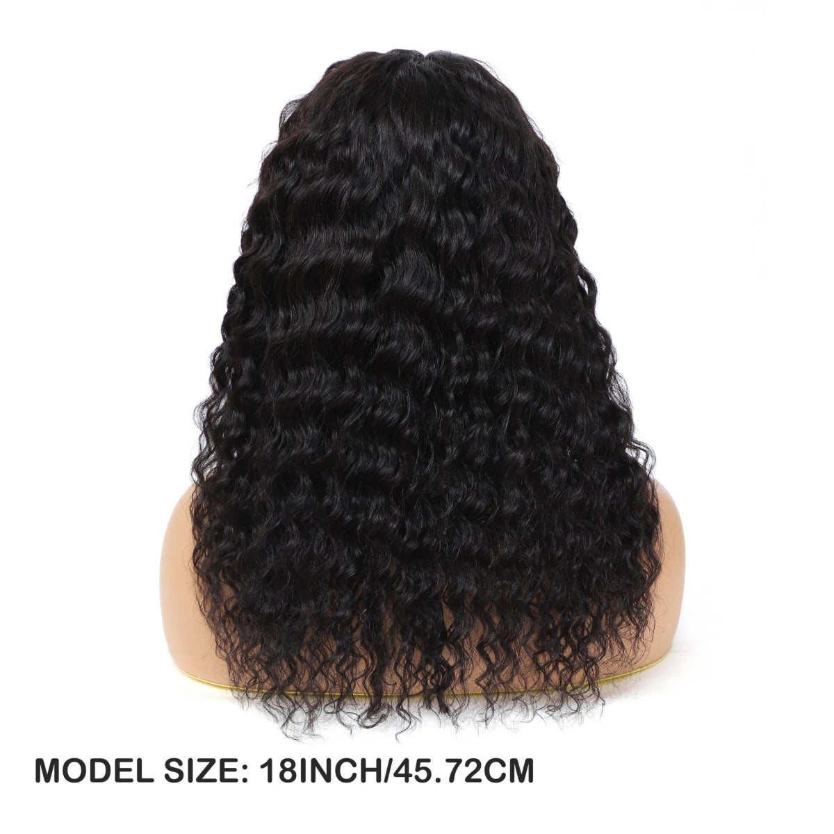Deep Wave Lace Front Wig - 4x0.75 Human Hair - WigWonders
